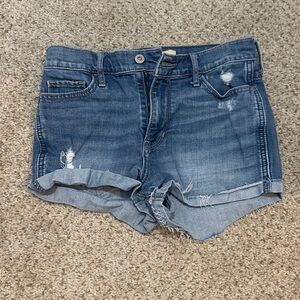 Hollister Distressed Jean Shorts